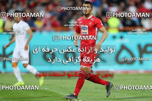 1414413, Tehran, , لیگ برتر فوتبال ایران، Persian Gulf Cup، Week 25، Second Leg، Persepolis 3 v 2 Saipa on 2019/04/13 at Azadi Stadium