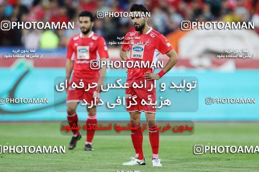1414438, Tehran, , لیگ برتر فوتبال ایران، Persian Gulf Cup، Week 25، Second Leg، Persepolis 3 v 2 Saipa on 2019/04/13 at Azadi Stadium