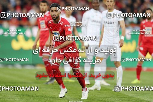 1414432, Tehran, , لیگ برتر فوتبال ایران، Persian Gulf Cup، Week 25، Second Leg، Persepolis 3 v 2 Saipa on 2019/04/13 at Azadi Stadium