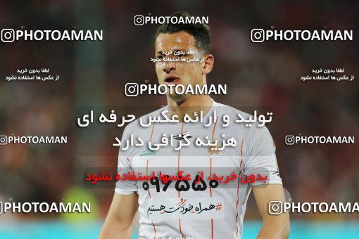 1414414, Tehran, , لیگ برتر فوتبال ایران، Persian Gulf Cup، Week 25، Second Leg، Persepolis 3 v 2 Saipa on 2019/04/13 at Azadi Stadium