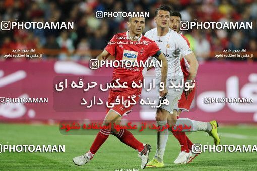 1414476, Tehran, , لیگ برتر فوتبال ایران، Persian Gulf Cup، Week 25، Second Leg، Persepolis 3 v 2 Saipa on 2019/04/13 at Azadi Stadium