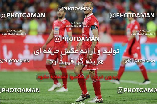 1414399, Tehran, , لیگ برتر فوتبال ایران، Persian Gulf Cup، Week 25، Second Leg، Persepolis 3 v 2 Saipa on 2019/04/13 at Azadi Stadium