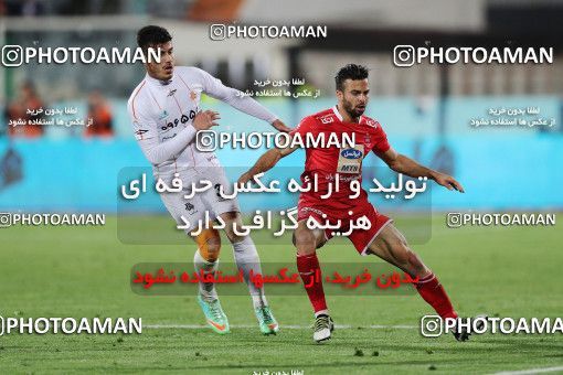 1414420, Tehran, , لیگ برتر فوتبال ایران، Persian Gulf Cup، Week 25، Second Leg، Persepolis 3 v 2 Saipa on 2019/04/13 at Azadi Stadium
