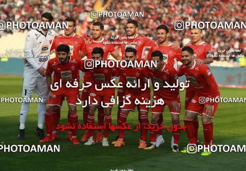 1477564, Tehran, Iran, لیگ برتر فوتبال ایران، Persian Gulf Cup، Week 18، Second Leg، Persepolis 2 v 0 Esteghlal Khouzestan on 2019/02/14 at Azadi Stadium