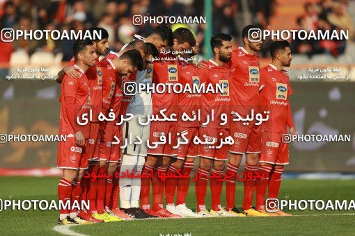 1477659, Tehran, Iran, لیگ برتر فوتبال ایران، Persian Gulf Cup، Week 18، Second Leg، Persepolis 2 v 0 Esteghlal Khouzestan on 2019/02/14 at Azadi Stadium