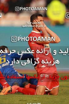 1477711, Tehran, Iran, لیگ برتر فوتبال ایران، Persian Gulf Cup، Week 18، Second Leg، Persepolis 2 v 0 Esteghlal Khouzestan on 2019/02/14 at Azadi Stadium