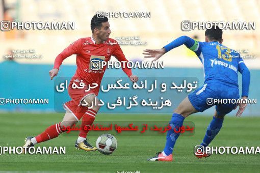1477632, Tehran, Iran, لیگ برتر فوتبال ایران، Persian Gulf Cup، Week 18، Second Leg، Persepolis 2 v 0 Esteghlal Khouzestan on 2019/02/14 at Azadi Stadium