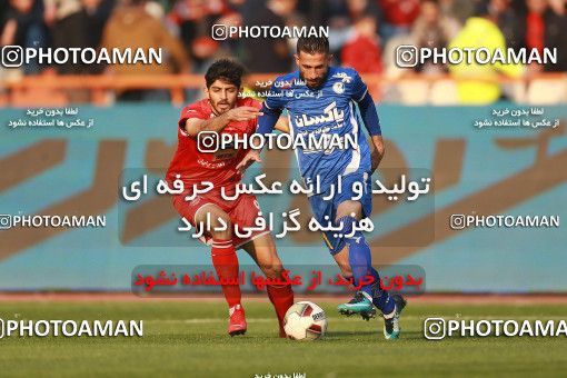 1477745, Tehran, Iran, لیگ برتر فوتبال ایران، Persian Gulf Cup، Week 18، Second Leg، Persepolis 2 v 0 Esteghlal Khouzestan on 2019/02/14 at Azadi Stadium