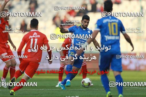 1477723, Tehran, Iran, لیگ برتر فوتبال ایران، Persian Gulf Cup، Week 18، Second Leg، Persepolis 2 v 0 Esteghlal Khouzestan on 2019/02/14 at Azadi Stadium
