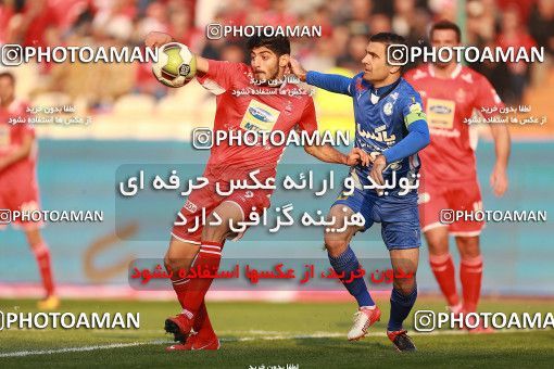 1477649, Tehran, Iran, لیگ برتر فوتبال ایران، Persian Gulf Cup، Week 18، Second Leg، Persepolis 2 v 0 Esteghlal Khouzestan on 2019/02/14 at Azadi Stadium