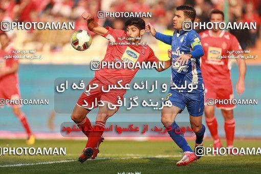 1477733, Tehran, Iran, لیگ برتر فوتبال ایران، Persian Gulf Cup، Week 18، Second Leg، Persepolis 2 v 0 Esteghlal Khouzestan on 2019/02/14 at Azadi Stadium