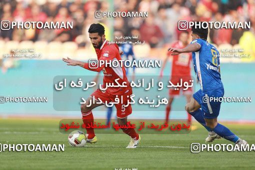 1477795, Tehran, Iran, لیگ برتر فوتبال ایران، Persian Gulf Cup، Week 18، Second Leg، Persepolis 2 v 0 Esteghlal Khouzestan on 2019/02/14 at Azadi Stadium