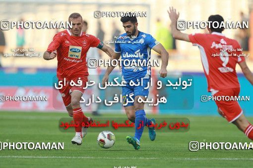 1477932, Tehran, Iran, لیگ برتر فوتبال ایران، Persian Gulf Cup، Week 18، Second Leg، Persepolis 2 v 0 Esteghlal Khouzestan on 2019/02/14 at Azadi Stadium