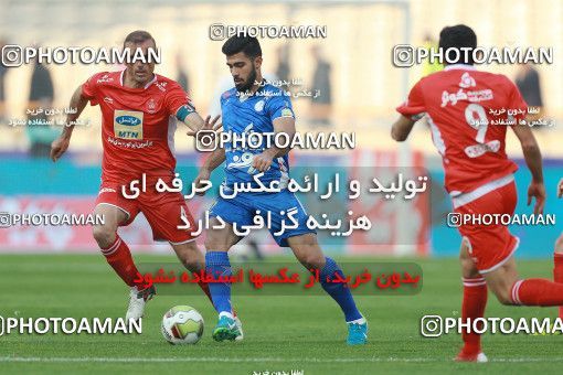 1477830, Tehran, Iran, لیگ برتر فوتبال ایران، Persian Gulf Cup، Week 18، Second Leg، Persepolis 2 v 0 Esteghlal Khouzestan on 2019/02/14 at Azadi Stadium