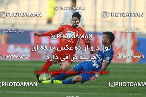 1477899, Tehran, Iran, لیگ برتر فوتبال ایران، Persian Gulf Cup، Week 18، Second Leg، Persepolis 2 v 0 Esteghlal Khouzestan on 2019/02/14 at Azadi Stadium