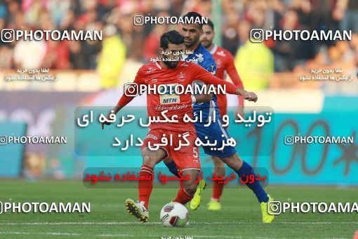 1477804, Tehran, Iran, لیگ برتر فوتبال ایران، Persian Gulf Cup، Week 18، Second Leg، Persepolis 2 v 0 Esteghlal Khouzestan on 2019/02/14 at Azadi Stadium