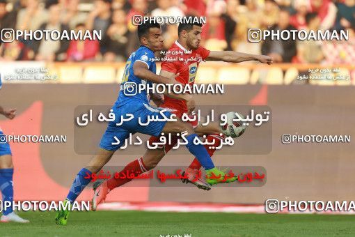 1477794, Tehran, Iran, لیگ برتر فوتبال ایران، Persian Gulf Cup، Week 18، Second Leg، Persepolis 2 v 0 Esteghlal Khouzestan on 2019/02/14 at Azadi Stadium