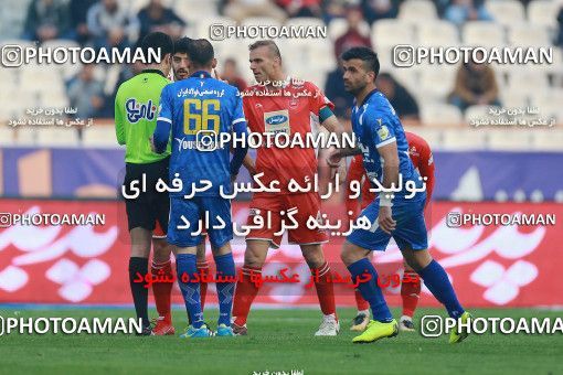 1477998, Tehran, Iran, لیگ برتر فوتبال ایران، Persian Gulf Cup، Week 18، Second Leg، Persepolis 2 v 0 Esteghlal Khouzestan on 2019/02/14 at Azadi Stadium