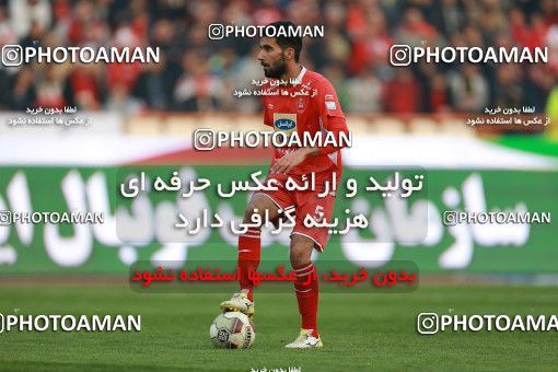 1477956, Tehran, Iran, لیگ برتر فوتبال ایران، Persian Gulf Cup، Week 18، Second Leg، Persepolis 2 v 0 Esteghlal Khouzestan on 2019/02/14 at Azadi Stadium