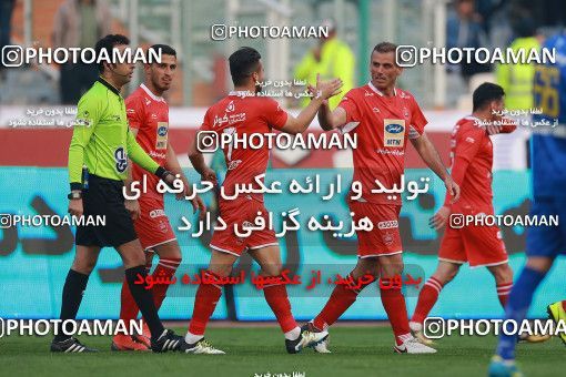 1477972, Tehran, Iran, لیگ برتر فوتبال ایران، Persian Gulf Cup، Week 18، Second Leg، Persepolis 2 v 0 Esteghlal Khouzestan on 2019/02/14 at Azadi Stadium