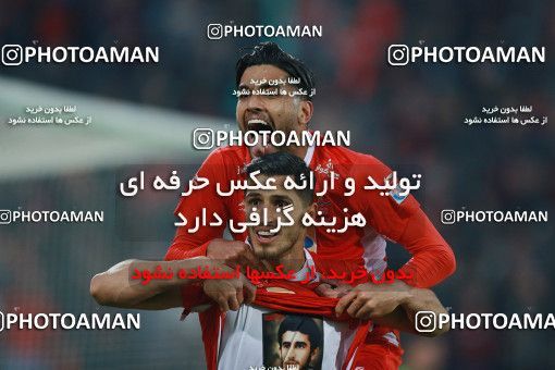 1478260, Tehran, Iran, لیگ برتر فوتبال ایران، Persian Gulf Cup، Week 18، Second Leg، Persepolis 2 v 0 Esteghlal Khouzestan on 2019/02/14 at Azadi Stadium