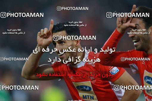 1478205, Tehran, Iran, لیگ برتر فوتبال ایران، Persian Gulf Cup، Week 18، Second Leg، Persepolis 2 v 0 Esteghlal Khouzestan on 2019/02/14 at Azadi Stadium