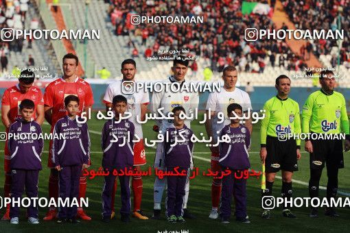 1408284, Tehran, Iran, لیگ برتر فوتبال ایران، Persian Gulf Cup، Week 18، Second Leg، Persepolis 2 v 0 Esteghlal Khouzestan on 2019/02/14 at Azadi Stadium