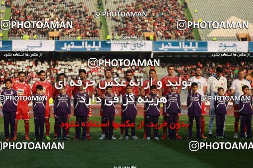 1408309, Tehran, Iran, لیگ برتر فوتبال ایران، Persian Gulf Cup، Week 18، Second Leg، Persepolis 2 v 0 Esteghlal Khouzestan on 2019/02/14 at Azadi Stadium