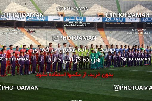 1408235, Tehran, Iran, لیگ برتر فوتبال ایران، Persian Gulf Cup، Week 18، Second Leg، Persepolis 2 v 0 Esteghlal Khouzestan on 2019/02/14 at Azadi Stadium