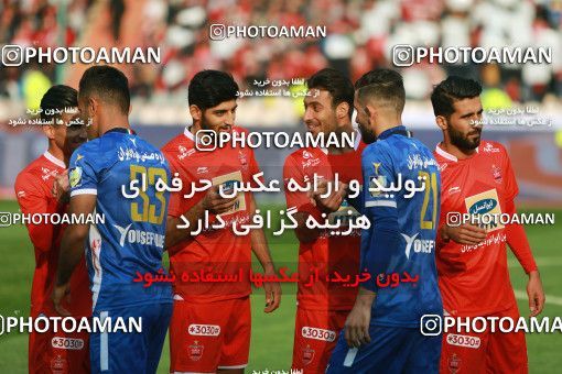 1408210, Tehran, Iran, لیگ برتر فوتبال ایران، Persian Gulf Cup، Week 18، Second Leg، Persepolis 2 v 0 Esteghlal Khouzestan on 2019/02/14 at Azadi Stadium