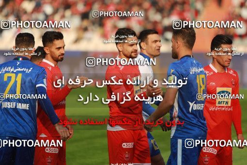 1408274, Tehran, Iran, لیگ برتر فوتبال ایران، Persian Gulf Cup، Week 18، Second Leg، Persepolis 2 v 0 Esteghlal Khouzestan on 2019/02/14 at Azadi Stadium