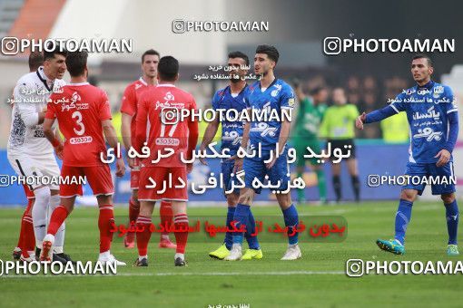 1408286, Tehran, Iran, لیگ برتر فوتبال ایران، Persian Gulf Cup، Week 18، Second Leg، Persepolis 2 v 0 Esteghlal Khouzestan on 2019/02/14 at Azadi Stadium