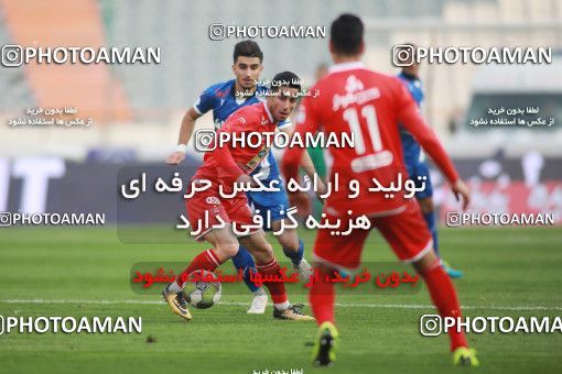 1408313, Tehran, Iran, لیگ برتر فوتبال ایران، Persian Gulf Cup، Week 18، Second Leg، Persepolis 2 v 0 Esteghlal Khouzestan on 2019/02/14 at Azadi Stadium