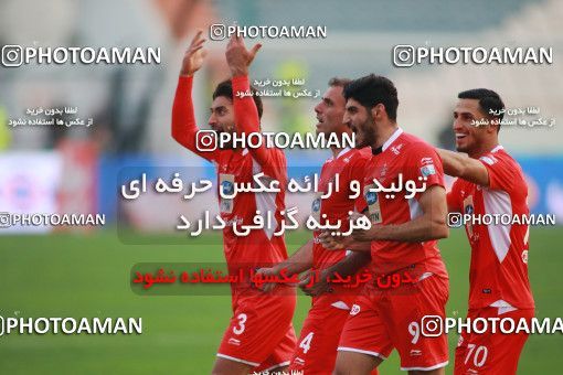 1408247, Tehran, Iran, لیگ برتر فوتبال ایران، Persian Gulf Cup، Week 18، Second Leg، Persepolis 2 v 0 Esteghlal Khouzestan on 2019/02/14 at Azadi Stadium