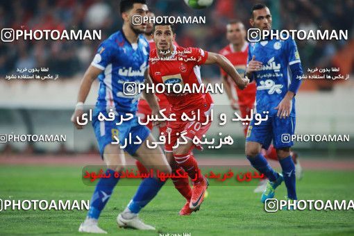 1408209, Tehran, Iran, لیگ برتر فوتبال ایران، Persian Gulf Cup، Week 18، Second Leg، Persepolis 2 v 0 Esteghlal Khouzestan on 2019/02/14 at Azadi Stadium