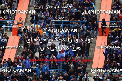 1408614, Tehran, Iran, لیگ برتر فوتبال ایران، Persian Gulf Cup، Week 16، Second Leg، Paykan 0 v 4 Esteghlal on 2019/02/07 at Shahr-e Qods Stadium