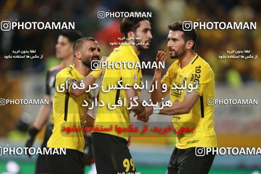 1411013, Isfahan, , Semi-Finals جام حذفی فوتبال ایران, Khorramshahr Cup, Sepahan 0 v 1 Persepolis on 2019/05/29 at Naghsh-e Jahan Stadium