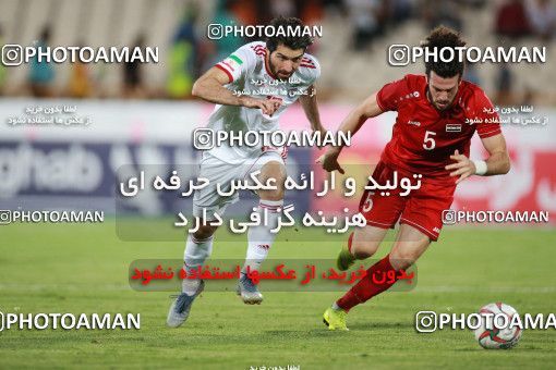 1413111, Tehran, , International friendly match، Iran 5 - 0 Syria on 2019/06/06 at Azadi Stadium