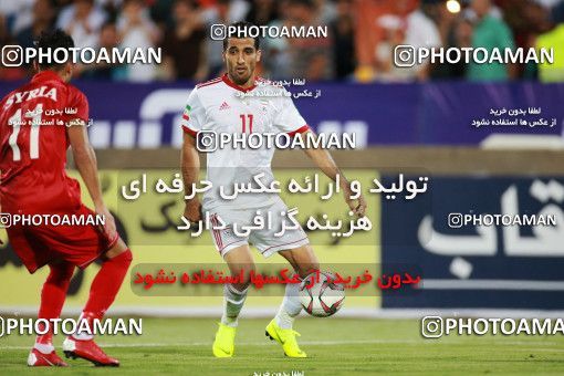 1413053, Tehran, , International friendly match، Iran 5 - 0 Syria on 2019/06/06 at Azadi Stadium
