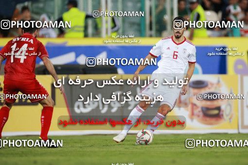 1412946, Tehran, , International friendly match، Iran 5 - 0 Syria on 2019/06/06 at Azadi Stadium