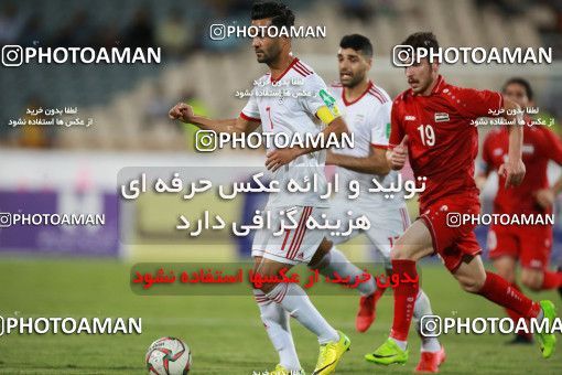 1413013, Tehran, , International friendly match، Iran 5 - 0 Syria on 2019/06/06 at Azadi Stadium