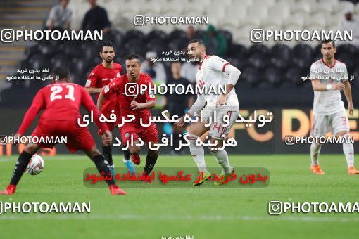 1413296, Abu Dhabi, , مسابقات فوتبال جام ملت های آسیا 2019 امارات, Group stage, Iran 5 v 0 Yemen on 2019/01/07 at Mohammed bin Zayed Stadium