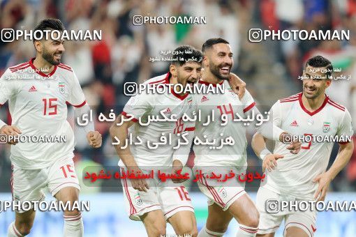 1413278, Abu Dhabi, , مسابقات فوتبال جام ملت های آسیا 2019 امارات, Group stage, Iran 5 v 0 Yemen on 2019/01/07 at Mohammed bin Zayed Stadium