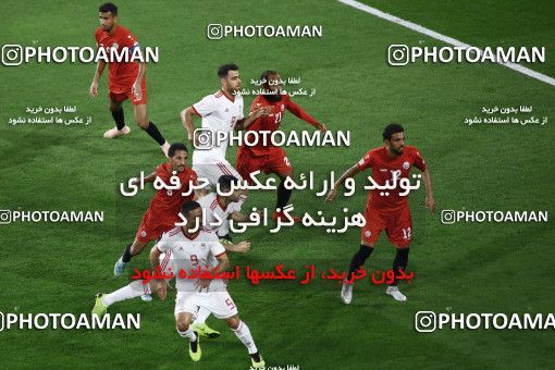 1413439, Abu Dhabi, , مسابقات فوتبال جام ملت های آسیا 2019 امارات, Group stage, Iran 5 v 0 Yemen on 2019/01/07 at Mohammed bin Zayed Stadium