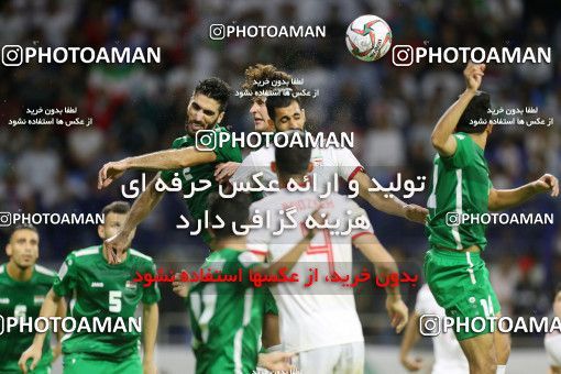 1413651, Dubai, , مسابقات فوتبال جام ملت های آسیا 2019 امارات, Group stage, Iran 0 v 0 Iraq on 2019/01/16 at Al-Maktoum Stadium