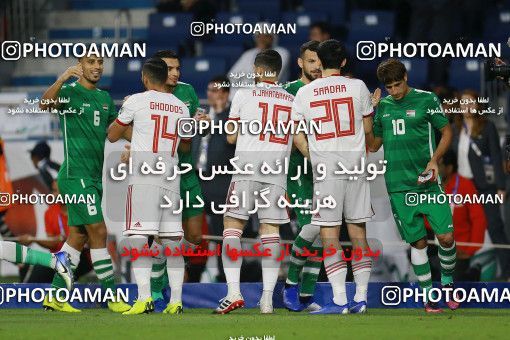 1613118, Dubai, , مسابقات فوتبال جام ملت های آسیا 2019 امارات, Group stage, Iran 0 v 0 Iraq on 2019/01/16 at Al-Maktoum Stadium
