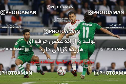 1612976, Dubai, , مسابقات فوتبال جام ملت های آسیا 2019 امارات, Group stage, Iran 0 v 0 Iraq on 2019/01/16 at Al-Maktoum Stadium