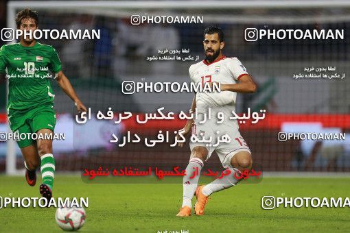 1613223, Dubai, , مسابقات فوتبال جام ملت های آسیا 2019 امارات, Group stage, Iran 0 v 0 Iraq on 2019/01/16 at Al-Maktoum Stadium