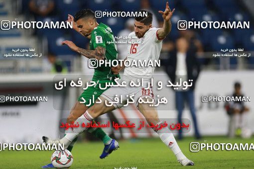 1613156, Dubai, , مسابقات فوتبال جام ملت های آسیا 2019 امارات, Group stage, Iran 0 v 0 Iraq on 2019/01/16 at Al-Maktoum Stadium