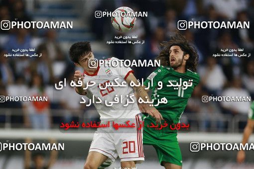 1613206, Dubai, , مسابقات فوتبال جام ملت های آسیا 2019 امارات, Group stage, Iran 0 v 0 Iraq on 2019/01/16 at Al-Maktoum Stadium